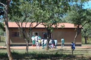 Boue kinderdorp Zambia